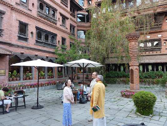 37-Hotel Dwarka, Nepal - 37.jpg - Hotel Dwarka, a five star hotel in the centre of Katmandu, is owned by a practitioner of the Transcendental Meditation Programme. The hotel has hosted many top leaders in the Transcendental Meditation Movement.